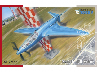 Special Hobby maquette avion 72457 Bugatti 100 Avion de Course Français 1/72