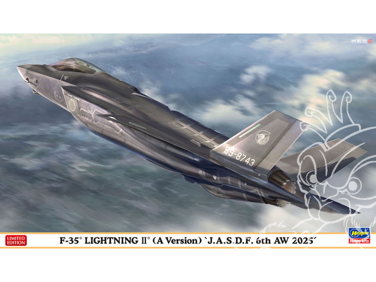 Hasegawa maquette avion 02388 F-35 Lightning II (Type A) "JASDF 6e escadre aérienne 2025" 1/72