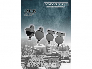 FC MODEL TREND accessoire résine 35695 Feux ARL-44 Amusing Hobby 1/35