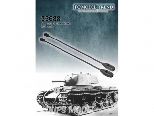 FC MODEL TREND accessoire résine 35688 Cable de remorquage KV-1/2 1/35