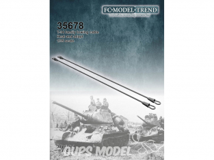 FC MODEL TREND accessoire résine 35678 Cable de remorquage T-34 1/35