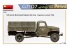 MINI ART maquette militaire 35386 CAMION CARGO 1,5t 4×4 G7107 avec CAISSE FACON BOIS 2 PERSONNAGES INCLUS 1/35