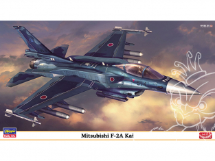 Hasegawa maquette avion 02390 Mitubishi F-2A Kai 1/72