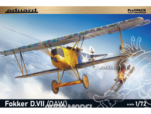 EDUARD maquette avion 70131 Fokker D.VII (OAW) ProfiPack Edition Réédition 1/72