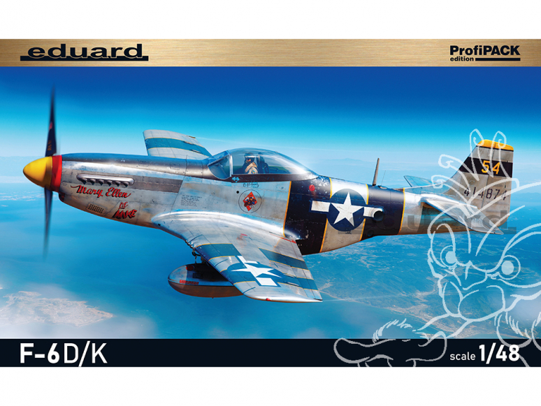 EDUARD maquette avion 82103 F-6D/K ProfiPack Edition Réédition 1/48