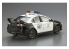 Aoshima maquette voiture 62821 Mitsubishi Lancer Evolution X CZ4A Patrol Car Police 2007 1/24