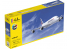 HELLER maquette avion 56436 STARTER KIT Nouveau AIRBUS A380 Air France inclus peintures principale colle et pinceau 1/125