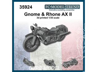 FC MODEL TREND maquette résine 35924 Gnome & Rhone AX II 1/35