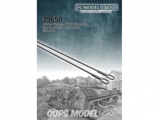 FC MODEL TREND accessoire résine 35650 Cable de remorquage AFV Allemand Moderne 1/35