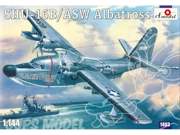 Amodel maquettes avion 1403 GRUMMAN ALBATROS HU-16B/ASW 1/144