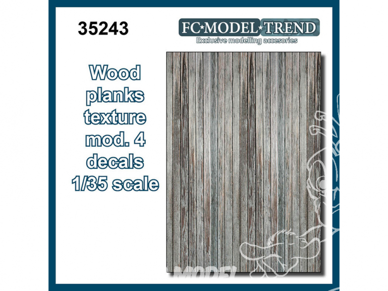 FC MODEL TREND décalcomanies 35243 Planches de bois 4 1/35