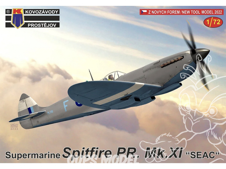 KP Model kit avion KPM0295 Supermarine Spitfire PR. Mk.XI SEAC 1/72