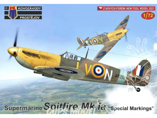 KP Model kit avion KPM0276 Supermarine Spitfire Mk.Ia Marquages spéciaux 1/72