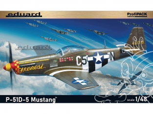 EDUARD maquette avion 82101 P-51D-5 ProfiPack Edition Réédition 1/48