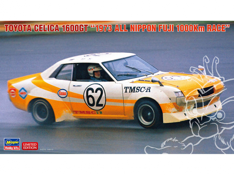 HASEGAWA maquette voiture 20550 Toyota Celica 1600GT "1973 All Japan Fuji 1000Km Race" 1/24