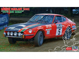 Hasegawa maquette voiture 20555 Datsun Fairlady 240Z "1973 RAC Rallye" 1/24