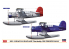 Hasegawa maquette avion 02394 Hydravion SOC-3 Seagull Machine embarquée sur l&#039;USS Pennsylvania 2kits inclus 1/72