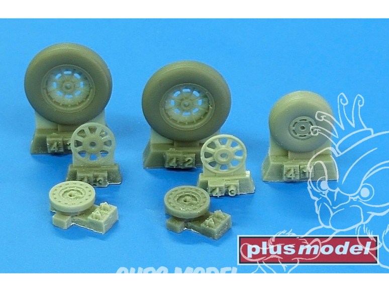 Plus Model AL4098 Roues pour Mig-15 1/48