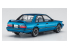 HASEGAWA maquette voiture 20562 Nissan Bluebird berline 4 portes SSS ATTESA Limited (type U12) early avec spoilier 1/24