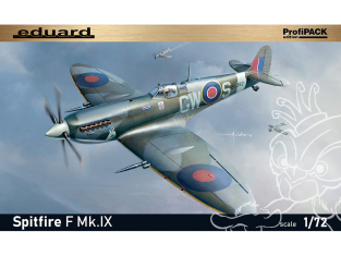 EDUARD maquette avion 70122 Spitfire F Mk.IX ProfiPack Edition Réédition 1/72