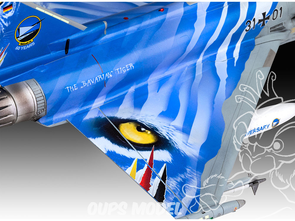 Maquette avion : Coffret cadeau Eurofighter Rapid Pacific Edition