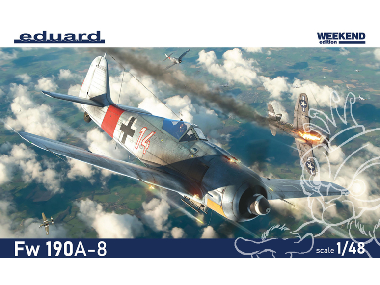 EDUARD maquette avion 84116 Focke Wulf Fw 190A-8 WeekEnd Edition 1/48