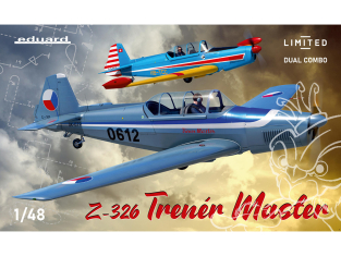 EDUARD maquette avion 11167 Z-326 Trener Master Edition Limitée Dual Combo 1/48