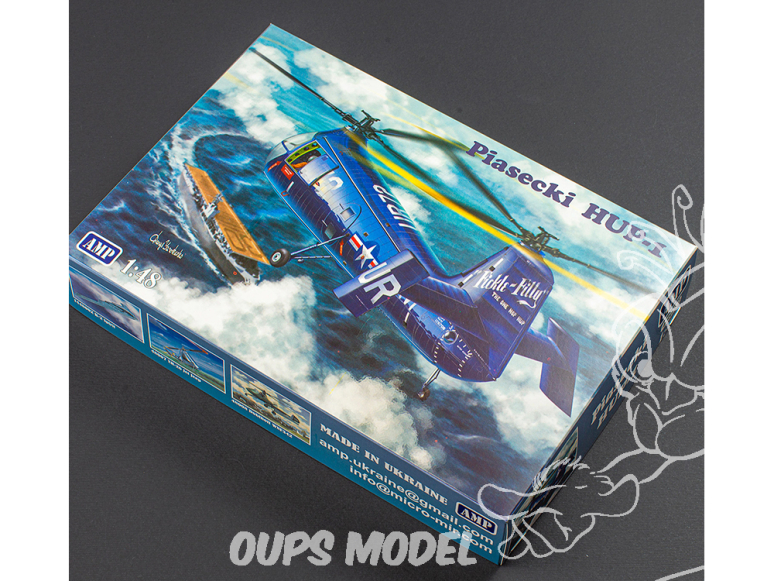 AMP maquette hélico 48012 Piasecki HUP-1 1/48