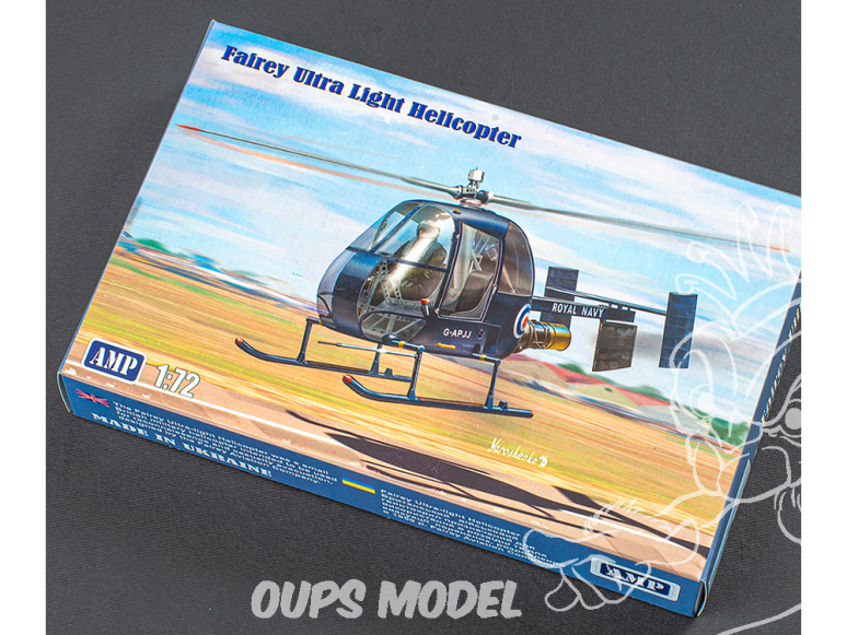 AMP maquette helico 72002 Fairey Ultra-light 1/72