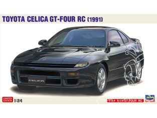 Hasegawa maquette voiture 20571 Toyota Celica GT-Four RC 1991 1/24