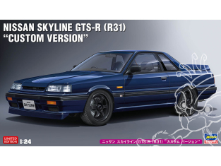 Hasegawa maquette voiture 20575 Nissan Skyline GTS-R (R31) "Version personnalisée" 1/24