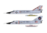 HASEGAWA maquette avion 02402 F-106A Delta Dart &quot;Bicentenaire&quot; inclus 2 kits 1/72