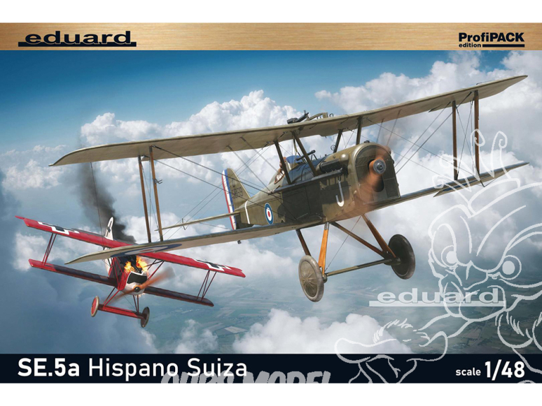 EDUARD maquette avion 82132 SE.5a Hispano Suiza ProfiPack Edition Réédition 1/48