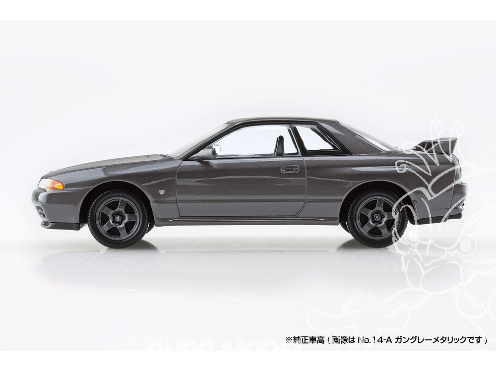 Aoshima 1/32 Snap Kit 15-D Nissan R33 Skyline GT-R Sonic Silver | P-Rex Hobby