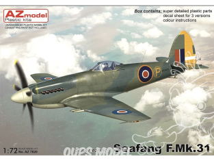 AZ Model Kit avion AZ7820 Supermarine Seafang F.Mk 31 1/72