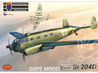 KP Model kit avion KPM0331 Siebel Si 204D 1/72