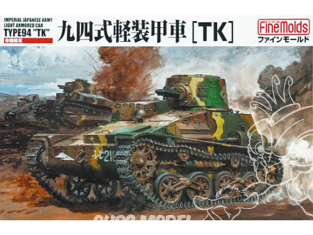 Fine Molds militaire FM17 IJA Type 94 Tankette TK (early version) 1/35