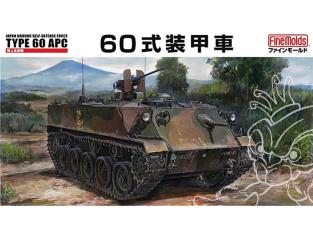 Finemolds maquette militaire FM40 JGSDF Type 60 APC (mitrailleuse de 7,62 et 12,7 mm) 1/35