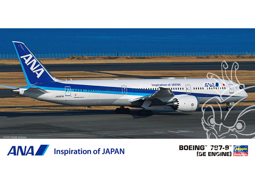 ハセガワ ANA Boeing 787-9 GEエンジン 1/200 - おもちゃ