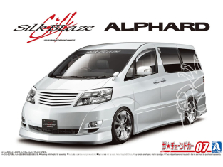 Aoshima maquette voiture 58732 Toyota Alphard Silk Blaze MNH/ANH10/15W 2005 1/24