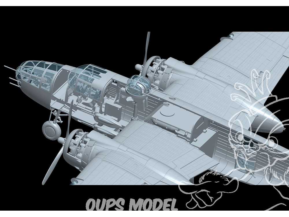 HK Models Maquette Avion 01F008 B-25J Mitchell "Glazed Nose" 1/48 ...