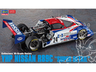 Hasegawa maquette voiture 51154 YHP Nissan R89C Limited Edition Super détail 1/24