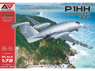 AA Models maquette avion 7209 P1.HH Hammerhead (Demo) UAV 1/72