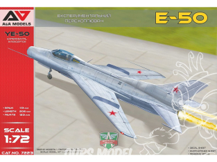 AA Models maquette avion 7223 Intercepteur expérimental Ye-50 avec moteur-fusée 1/72