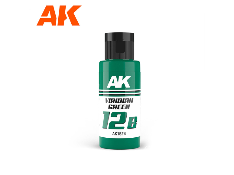 Ak interactive peinture AK1524 DUAL EXO 12B VERT VIRIDE 60ml.