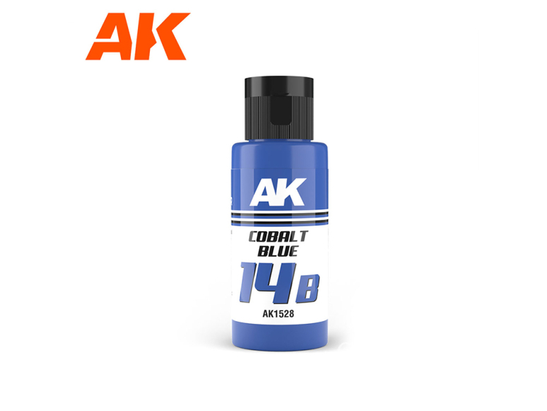 Ak interactive peinture AK1528 DUAL EXO 14B BLEU DE COBALT 60ml.