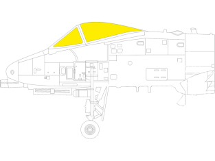 Eduard Express Mask EX915 A-10C Hobby Boss 1/48