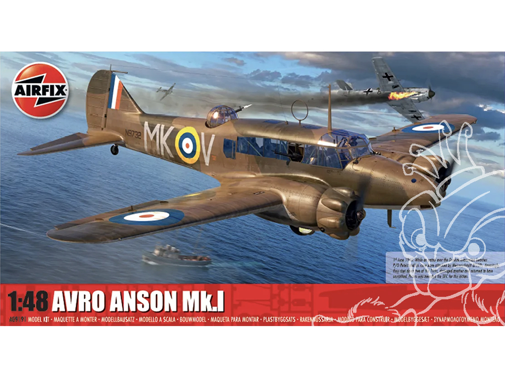 Kit d'avion modèle Spitfire MK1 Assemblage requis colle non