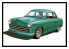 AMT maquette voiture 1359 1949 FORD COUPE THE 49&#039;ER 1/25