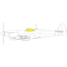 Eduard Express Mask EX923 Spitfire Mk.VIII TFace Eduard 1/48